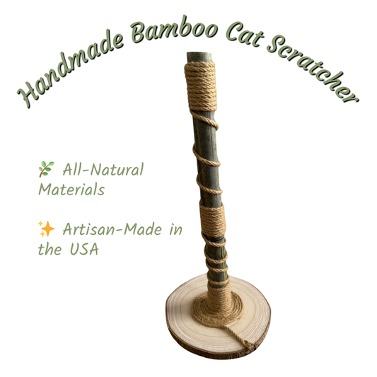 The Natural Bamboo Scratcher | Handmade, Natural & Eco-Friendly