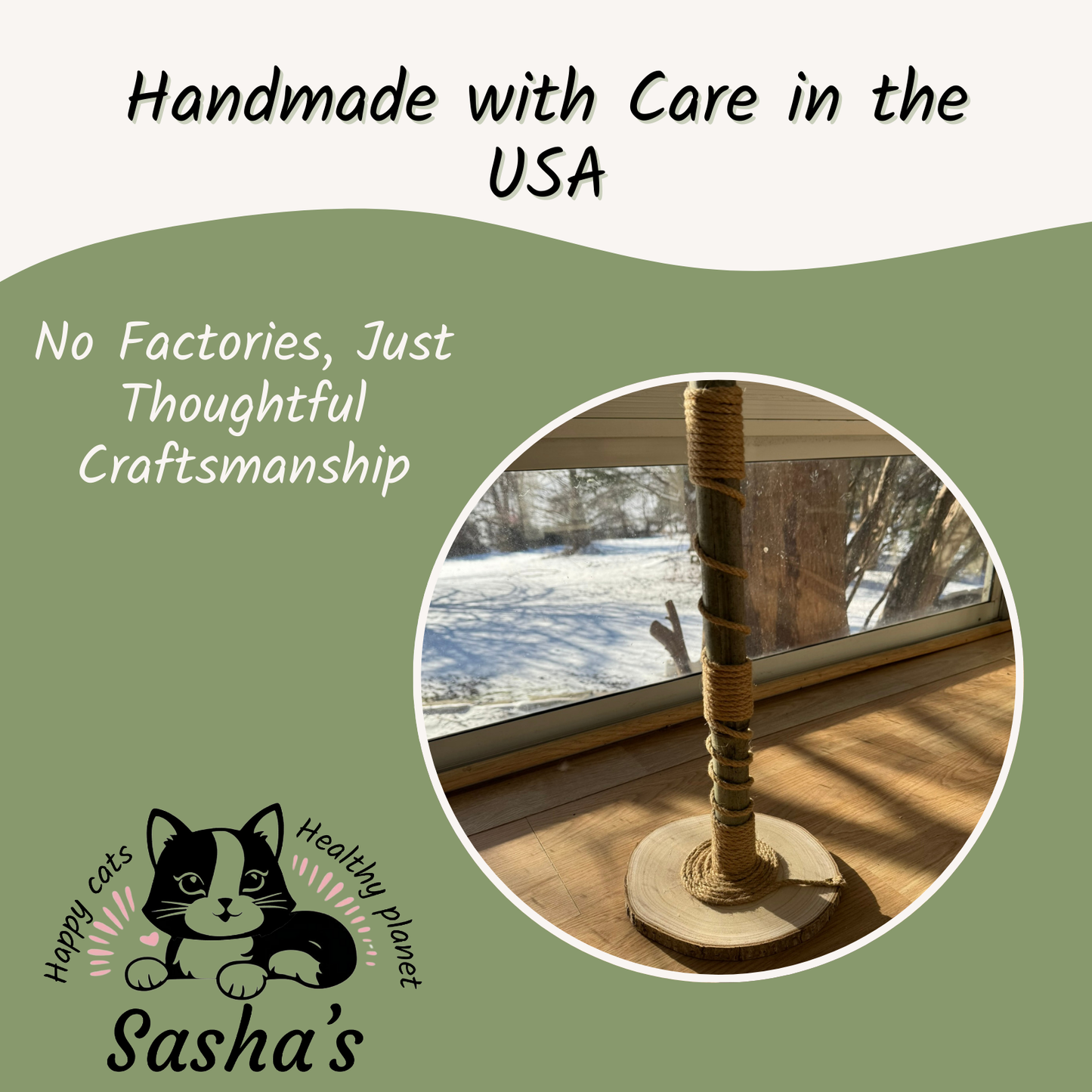 The Natural Bamboo Scratcher | Handmade, Natural & Eco-Friendly